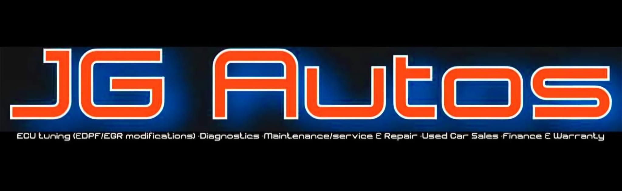 JG Autos Header Banner